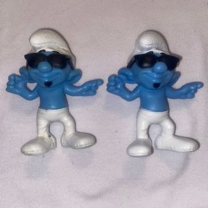 SMURF SMOOTH WITH SUNGLASSES MCDONALDS FIGURE 2013 peto